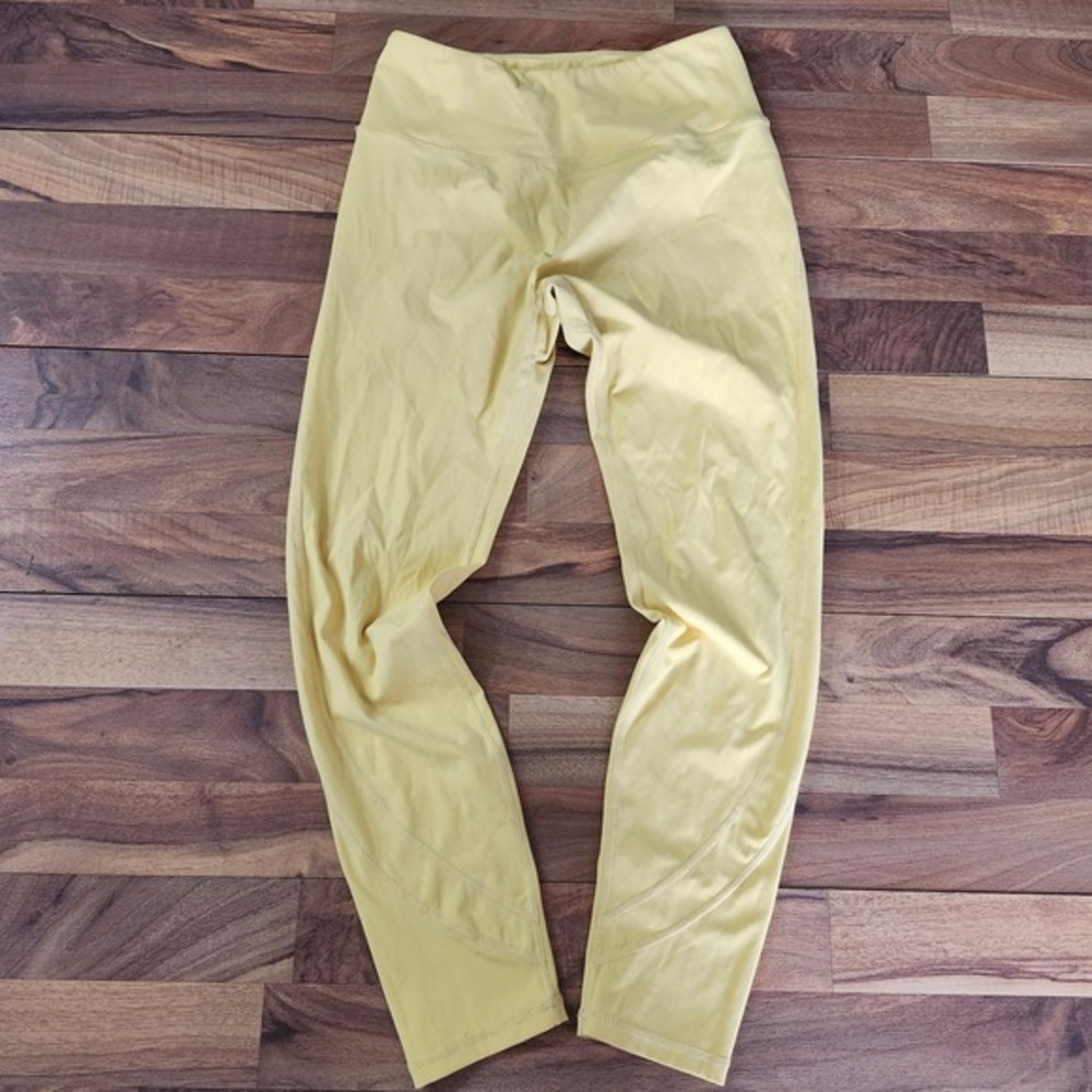 Alphalete Pulse Surge Leggings in‎ color CITRUS Womens size 4/Small
